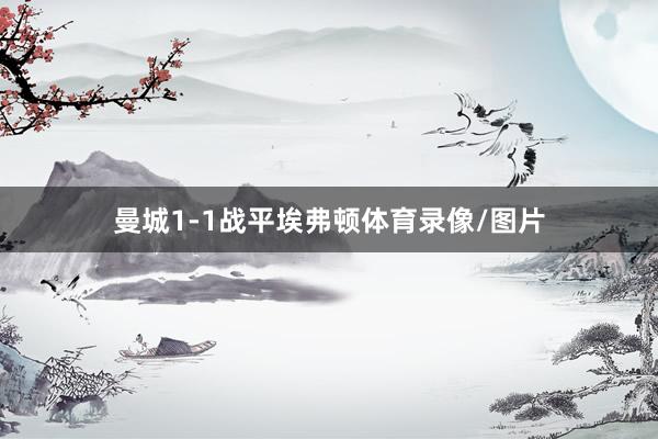 曼城1-1战平埃弗顿体育录像/图片