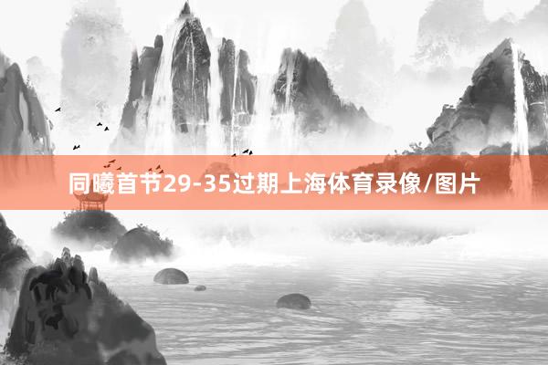 同曦首节29-35过期上海体育录像/图片