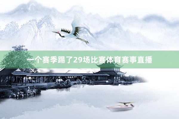 一个赛季踢了29场比赛体育赛事直播
