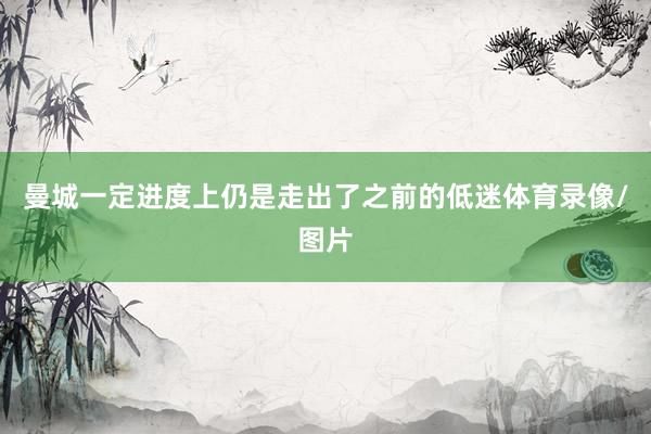 曼城一定进度上仍是走出了之前的低迷体育录像/图片