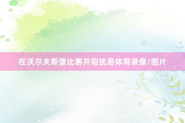 在沃尔夫斯堡比赛并阻扰易体育录像/图片