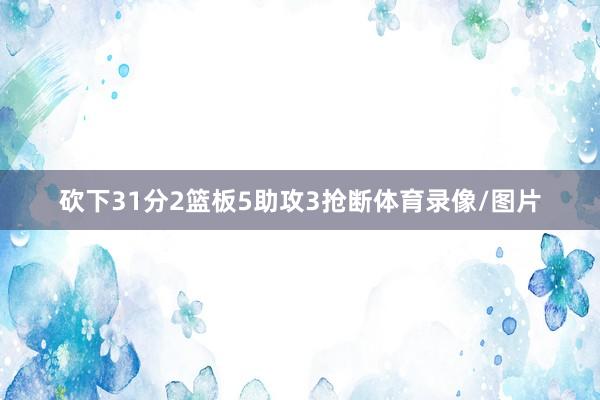 砍下31分2篮板5助攻3抢断体育录像/图片