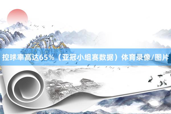 控球率高达65%（亚冠小组赛数据）体育录像/图片