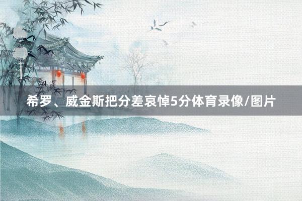 希罗、威金斯把分差哀悼5分体育录像/图片