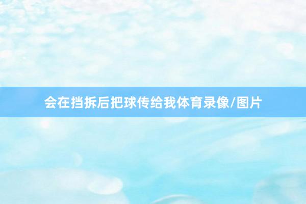 会在挡拆后把球传给我体育录像/图片