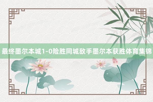 最终墨尔本城1-0险胜同城敌手墨尔本获胜体育集锦